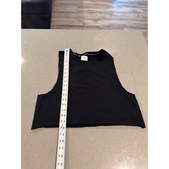 OFFLINE by Aerie Tops - OFFLINE by Aerie Black Muscle Tank Crop Top S P CH